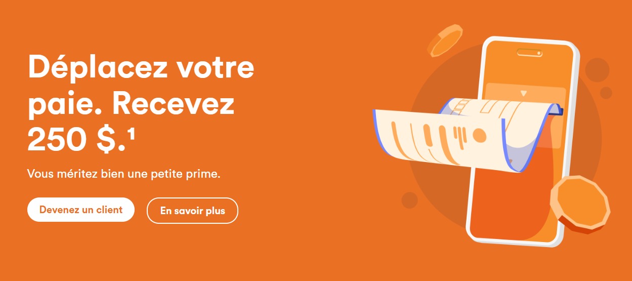 Tangerine Canada Banque en ligne